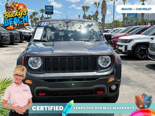 Graphite Gray 2022 Jeep Renegade Trailhawk