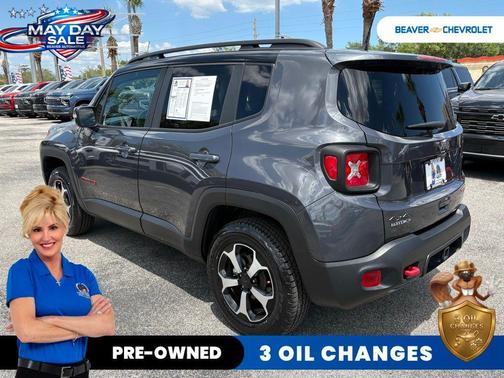 Graphite Gray 2022 Jeep Renegade Trailhawk