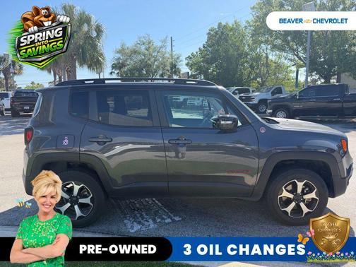Graphite Gray 2022 Jeep Renegade Trailhawk