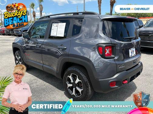 Graphite Gray 2022 Jeep Renegade Trailhawk