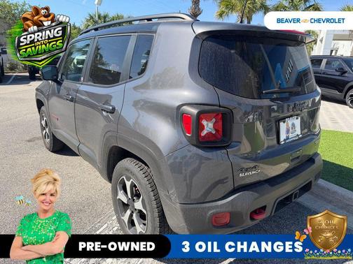 Graphite Gray 2022 Jeep Renegade Trailhawk