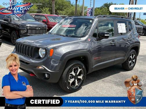 Graphite Gray 2022 Jeep Renegade Trailhawk
