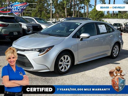 Classic Silver Metallic 2024 Toyota Corolla LE