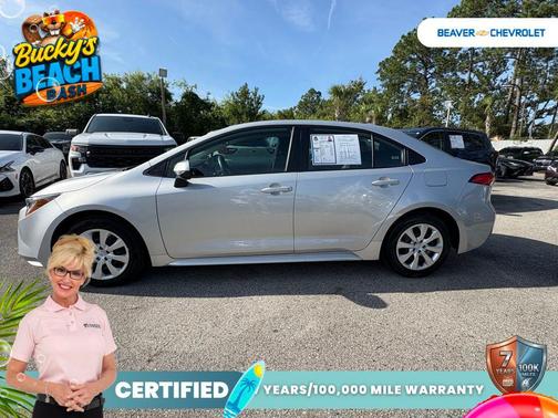 Classic Silver Metallic 2024 Toyota Corolla LE