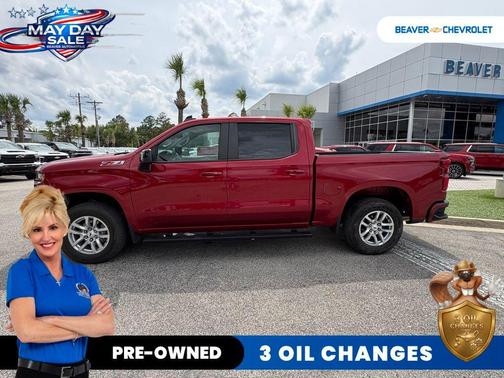 Cherry Red 2022 Chevrolet Silverado 1500 Limited RST