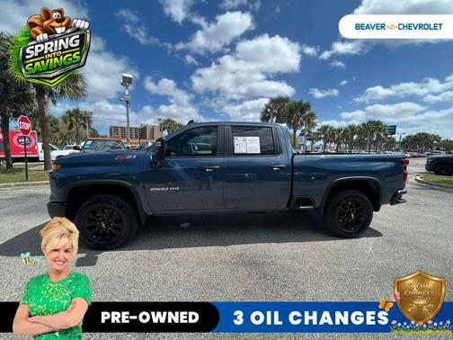 Lakeshore Blue 2025 Chevrolet Silverado 2500 Custom