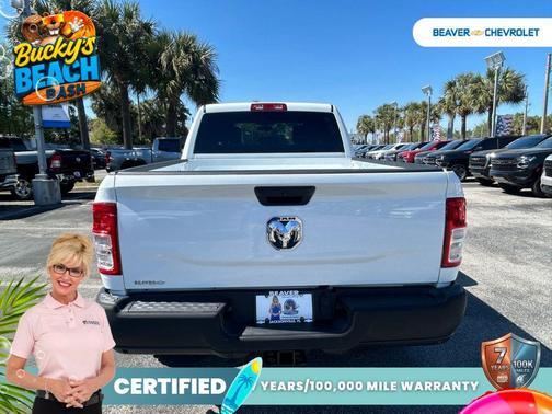 Bright White Clearcoat 2024 RAM 3500 Tradesman Crew Cab 4x2 6'4' Box