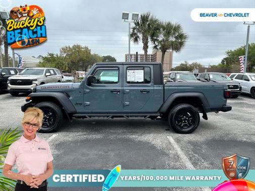Anvil Clear Coat 2024 Jeep Gladiator Sport