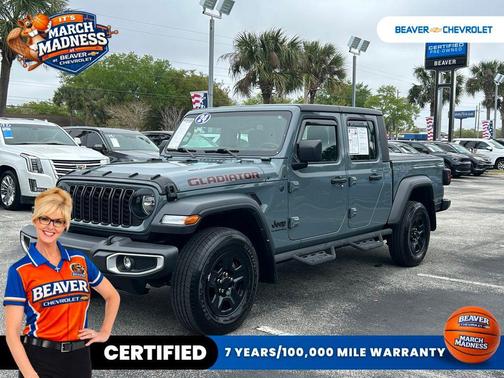 Anvil Clear Coat 2024 Jeep Gladiator Sport