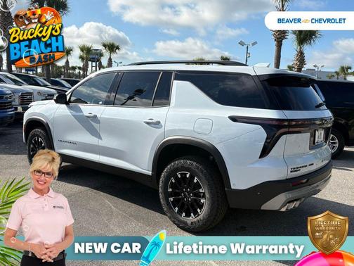 Polar White Tricoat 2026 Chevrolet Traverse AWD Z71