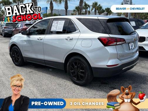 Silver Ice Metallic 2022 Chevrolet Equinox 1LT