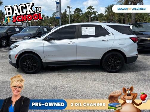 Silver Ice Metallic 2022 Chevrolet Equinox 1LT