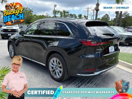 Jet Black 2025 Mazda CX-90 3.3 Turbo Premium Plus