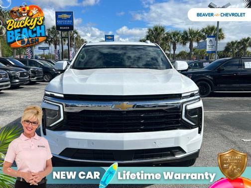 Summit White 2026 Chevrolet Tahoe LS
