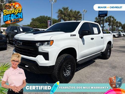 Summit White 2024 Chevrolet Silverado 1500 LT Trail Boss