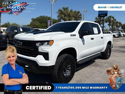 Summit White 2024 Chevrolet Silverado 1500 LT Trail Boss
