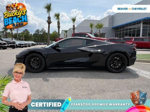 Black 2025 Chevrolet Corvette Z06