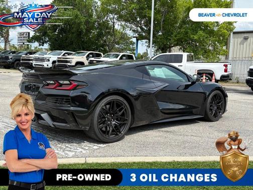 Black 2025 Chevrolet Corvette Z06