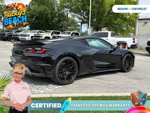 Black 2025 Chevrolet Corvette Z06