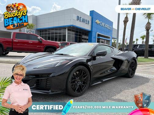Black 2025 Chevrolet Corvette Z06