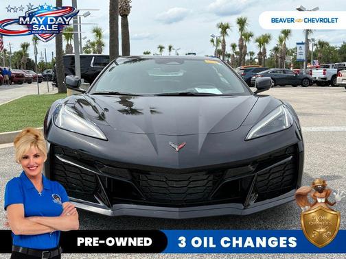 Black 2025 Chevrolet Corvette Z06
