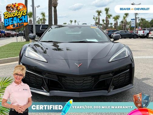 Black 2025 Chevrolet Corvette Z06