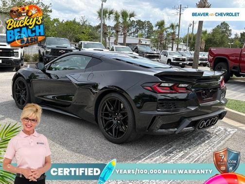 Black 2025 Chevrolet Corvette Z06