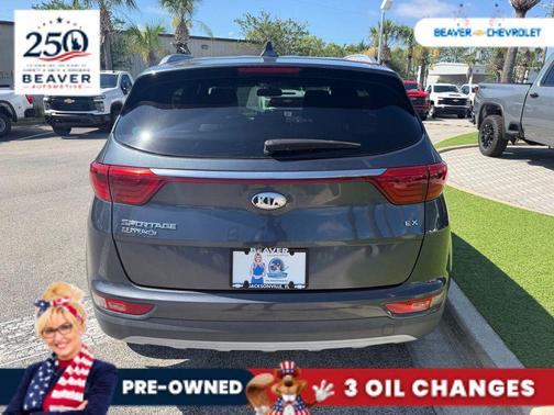 Pacific Blue 2019 Kia Sportage EX