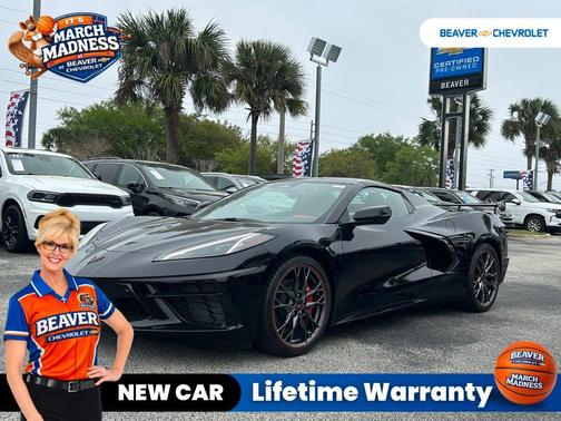 Black 2026 Chevrolet Corvette Stingray w/3LT
