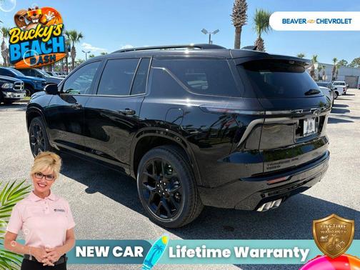Mosaic Black Metallic 2026 Chevrolet Traverse RS