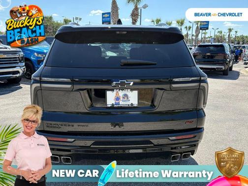Mosaic Black Metallic 2026 Chevrolet Traverse RS