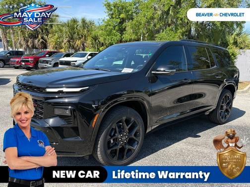 Mosaic Black Metallic 2026 Chevrolet Traverse RS