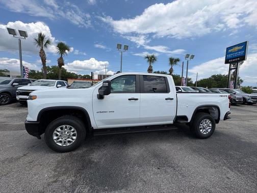 Summit White 2025 Chevrolet Silverado 2500 WT