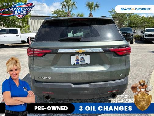 Silver Sage 2023 Chevrolet Traverse LT Leather