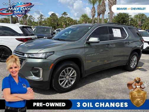 Silver Sage 2023 Chevrolet Traverse LT Leather