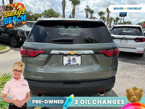 Silver Sage 2023 Chevrolet Traverse LT Leather