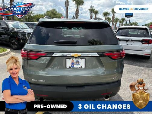 Silver Sage 2023 Chevrolet Traverse LT Leather
