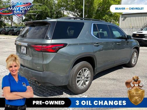 Silver Sage 2023 Chevrolet Traverse LT Leather