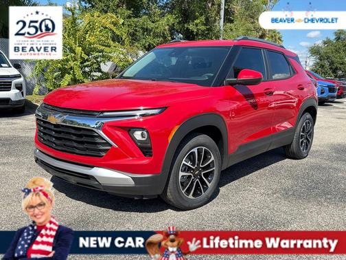 Apex Red 2026 Chevrolet Trailblazer LT