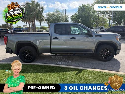 Steel Metallic 2022 GMC Sierra 1500 Elevation