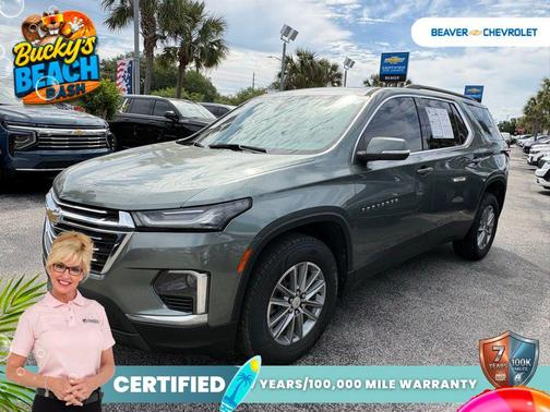 Silver Sage 2023 Chevrolet Traverse LT Leather