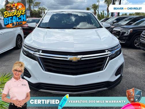 Summit White 2022 Chevrolet Equinox 1LT