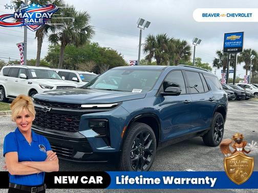 Lakeshore Blue 2026 Chevrolet Traverse RS