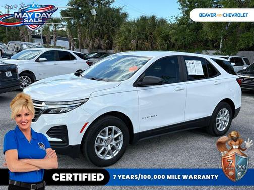Summit White 2024 Chevrolet Equinox LS