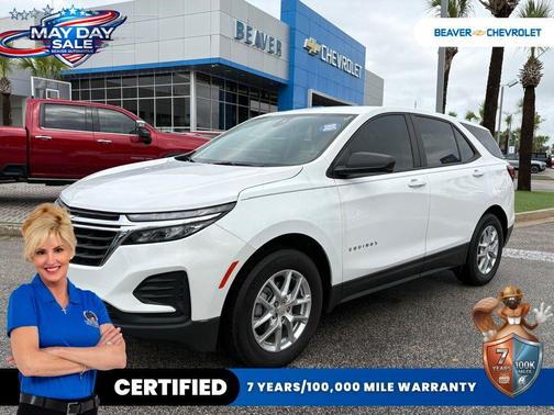 Summit White 2024 Chevrolet Equinox LS