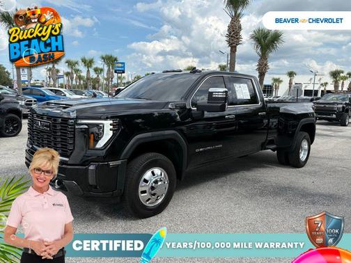 Onyx Black 2024 GMC Sierra 3500 Denali
