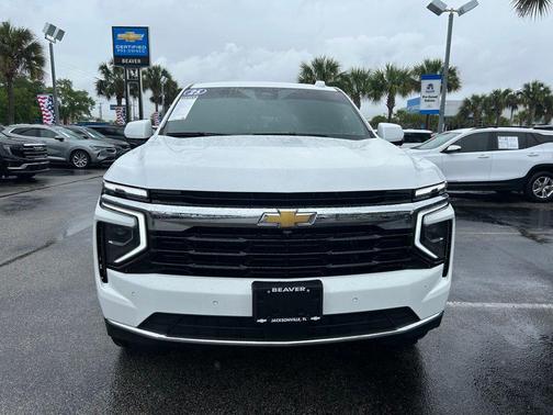 Summit White 2025 Chevrolet Tahoe LS