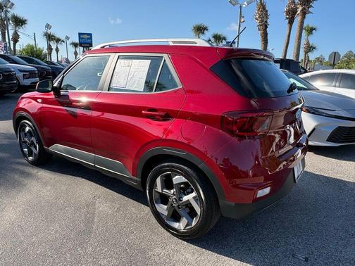 Red 2025 Hyundai VENUE SEL