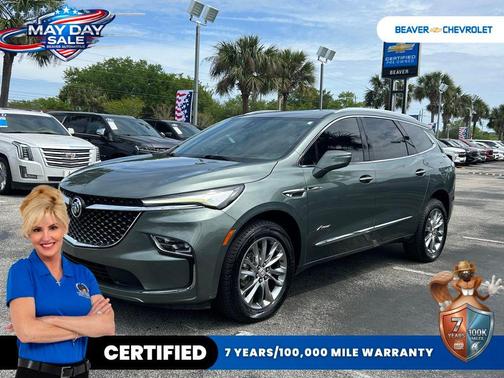 Sage Metallic 2023 Buick Enclave Avenir