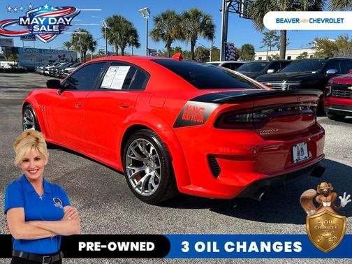 Go Mango! 2023 Dodge Charger SRT Hellcat